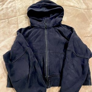 Lululemon oversized full zip scuba size S/M